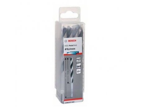 BOSCH HSS spiralna burgija PointTeQ 8,4 mm paket od 10 komada