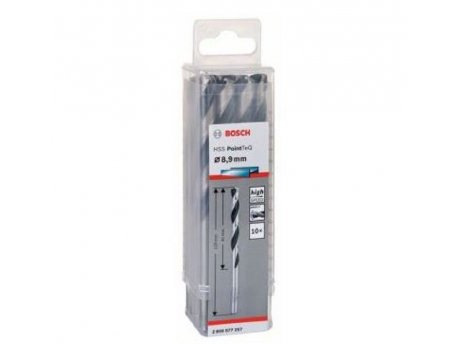 BOSCH HSS spiralna burgija PointTeQ 8,9 mm paket od 10 komada