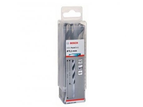 BOSCH HSS spiralna burgija PointTeQ 9,1 mm paket od 10 komada