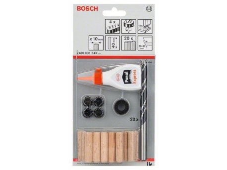 BOSCH 27-delni set drvenih tiplova 2607000543, 10 mm, 40 mm