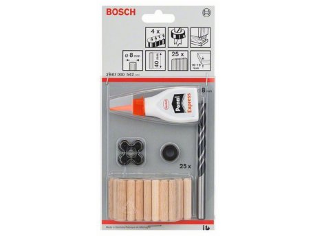 BOSCH 32-delni set drvenih tiplova 2607000542, 8 mm, 40 mm