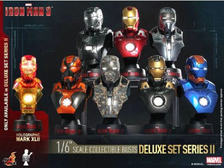 Sideshow Toys Figura Iron Man 3 Busts 1/6 11 cm Deluxe Set Series 2 022885
