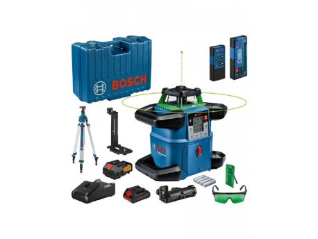 BOSCH GRL 650 CHVG rotacioni laser - zelene linije + stativ BT 300 HD, 18V ProCORE, 1x4,0Ah, 06159940PS