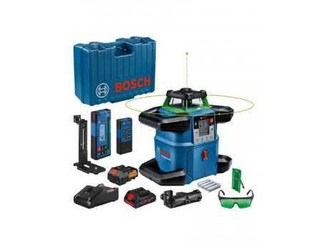 BOSCH GRL 650 CHVG rotacioni laser - zelene linije, 18V ProCORE, 1x4,0Ah, 0601061V00