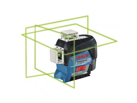 BOSCH GLL 3-80 CG LB laser za ukrštene linije, zeleni zrak