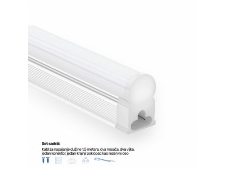 BBLINK Led svetiljka KL T5 0,6m 12W 6500K silver