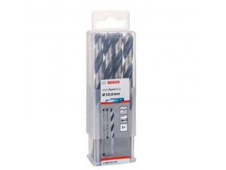 BOSCH HSS spiralna burgija PointTeQ 10,6 mm paket od 5 komada