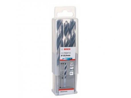 BOSCH HSS spiralna burgija PointTeQ 10,9 mm paket od 5 komada