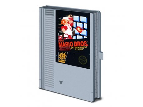 Pyramid International NIntendo (NES - Super Mario Bros) Cartridge Notebook 045186