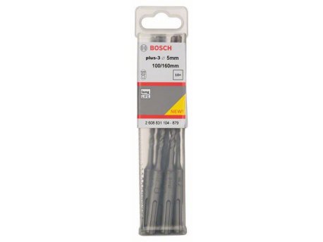 BOSCH Hamer burgija SDS plus-3  2608831104, 5 x 100 x 160 mm