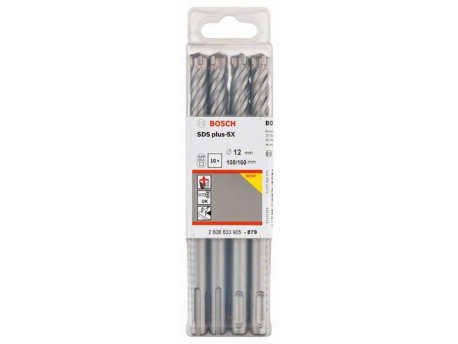 BOSCH Hamer burgija SDS plus-5X  2608833905, 12 x 100 x 160 mm