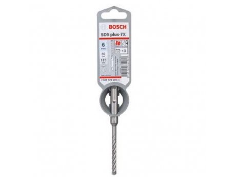BOSCH Hamer burgija SDS-plus-7X 6 x 50 x 115 mm pakovanje od 1 komada