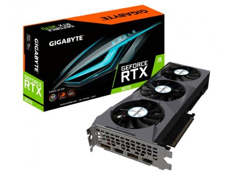 GIGABYTE NVidia GeForce RTX 3070 EAGLE 8GB 256bit GV-N3070EAGLE OC-8GD rev 2.0 LHR