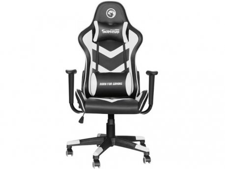 MARVO Stolica Gaming  CH106 Belo-crna