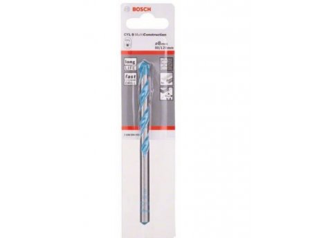 BOSCH Višenamenska burgija CYL-9 Multi Construction 8 x 80 x 120 mm. d 7.2 mm