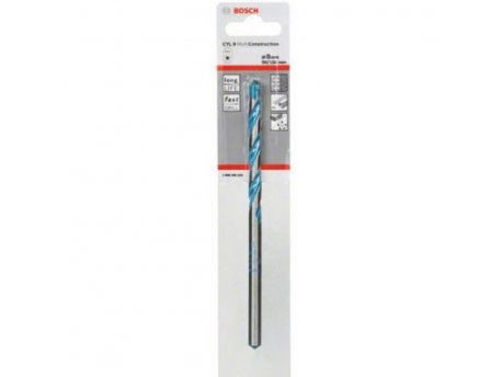 BOSCH Višenamenska burgija CYL-9 Multi Construction 8 x 90 x 150 mm. d 7.2 mm