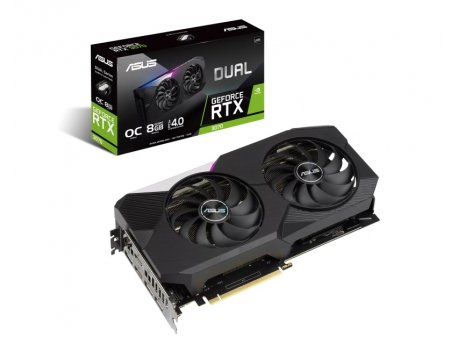 ASUS NVidia GeForce RTX 3070 8GB 256bit DUAL-RTX3070-O8G-V2