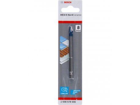 BOSCH Burgija za tvrde keramičke pločice HEX-9 Hard Ceramic 8x90mm - 2608579508