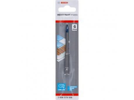 BOSCH Burgija za tvrde keramičke pločice HEX-9 Hard Ceramic 6x90mm - 2608579506