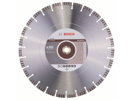 BOSCH Dijamantska rezna ploča Best for Abrasive 2608602687, 400 x 20,00+25,40 x 3,2 x 12 mm