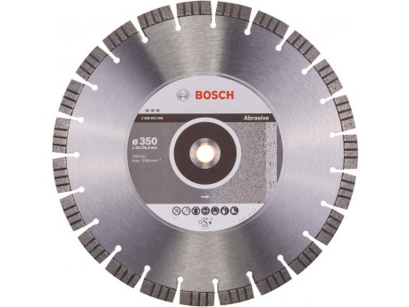 BOSCH Dijamantska rezna ploča Best for Abrasive 350 x 20,00+25,40 x 3,2 x 15 mm - 2608602686