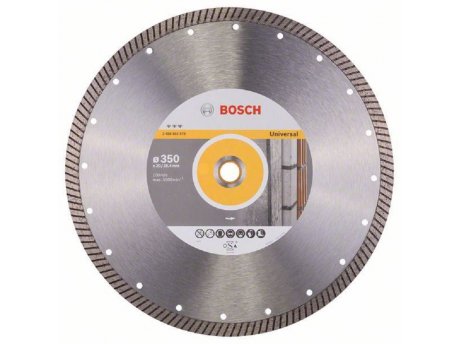 BOSCH Dijamantska rezna ploča Best for Universal Turbo 2608602678, 350 x 20,00+25,40 x 3,2 x 12 mm