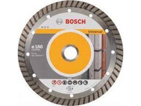 BOSCH Dijamantska rezna ploča Standard for Universal Turbo 180 x 22,23 x 2,5 x 10 mm pakovanje od 10 komada - 2608603251