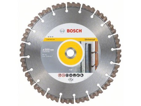 BOSCH Dijamantska rezna ploča Best for Universal 2608603634, 300 x 22,23 x 2,8 x 15 mm