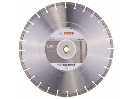 BOSCH Dijamantska rezna ploča Standard for Concrete 2608602545, 400 x 20/25,40 x 3,2 x 10 mm