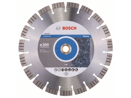 BOSCH Dijamantska rezna ploča Best for Stone 2608602647, 300 x 20,00+25,40 x 2,8 x 15 mm