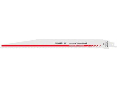 BOSCH List univerzalne testere S 1256 XHM 2608653283, Carbide Progressor za Drvo i Metal pakovanje od 10 komada