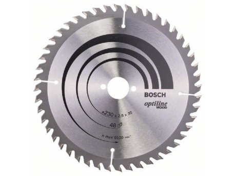 BOSCH List kružne testere Optiline Wood 230 x 30 x 2.8 mm. 48