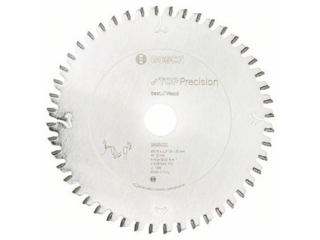 BOSCH List kružne testere Top Precision Best for Wood  210x30x2.3;1.8mm 48T ATB