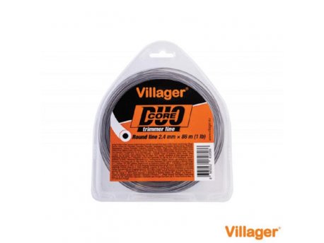 VILLAGER Silk za trimer 2.4mm X 1720m (20LB) - duo core - okrugla nit ( 068388 )