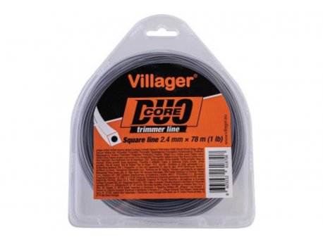 VILLAGER Silk za trimer 2.7mm X 1240m (20LB) - duo core - četvrtasta nit ( 068401 )