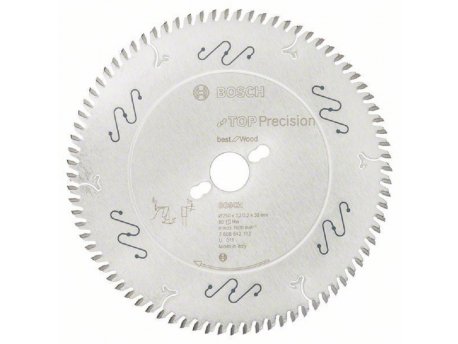 BOSCH List kružne testere Top Precision Best for Wood 250x30x3.2;2.2mm 80T ATB