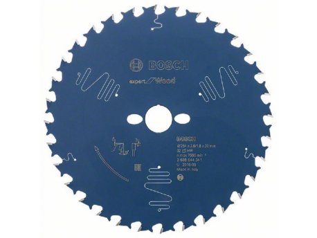 BOSCH List kružne testere Expert for Wood 254x30x32;22 32T ATB pos