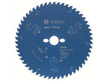 BOSCH List kružne testere Expert for Wood 254x30x32;22 54T ATB pos