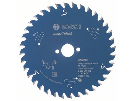 BOSCH List kružne testere Expert for Wood 150x20x2.6;1.6x36 T