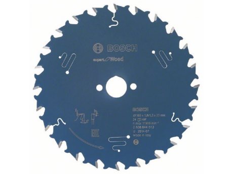 BOSCH List kružne testere Expert for Wood 160x20x1.8;1.3x24 T