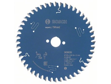 BOSCH List kružne testere Expert for Wood 160x20x2.6;1.6x48 T