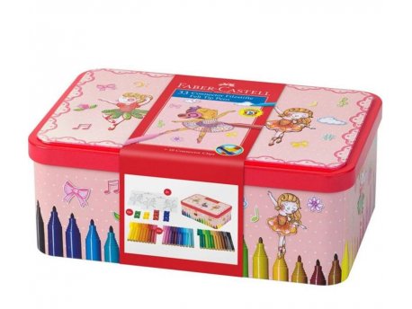 FABER-CASTELL Flomasteri  33 connector Balerina