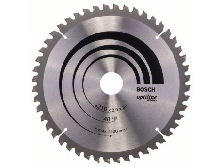 BOSCH List kružne testere Optiline Wood 210 x 30 x 2.0 mm. 48