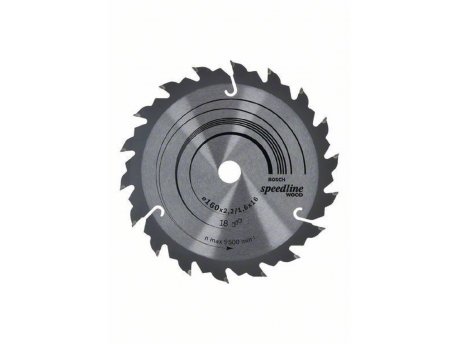 BOSCH List kružne testere Speedline Wood 160 x 16 x 2.4 mm. 18