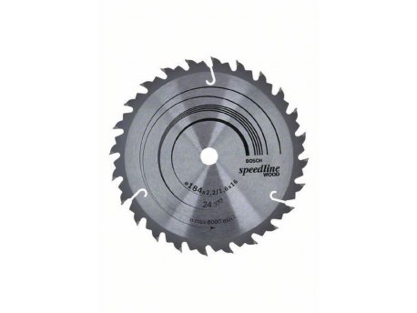 BOSCH List kružne testere Speedline Wood 184 x 16 x 2.4 mm. 24