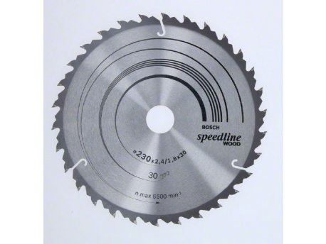 BOSCH List kružne testere Speedline Wood 230 x 30 x 2.6 mm. 30