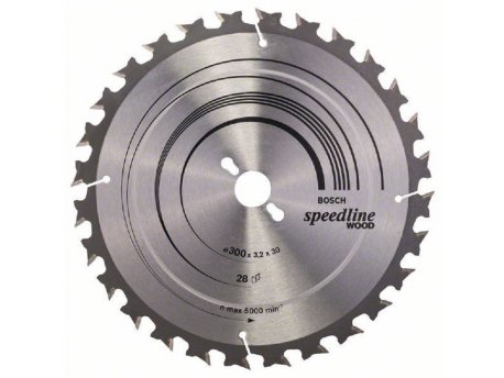 BOSCH List kružne testere Speedline Wood 300 x 30 x 3.2 mm. 28