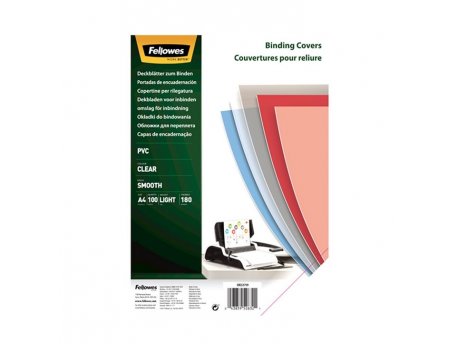 FELLOWES Folija za koričenje 5375901 PVC A4 180mic providna