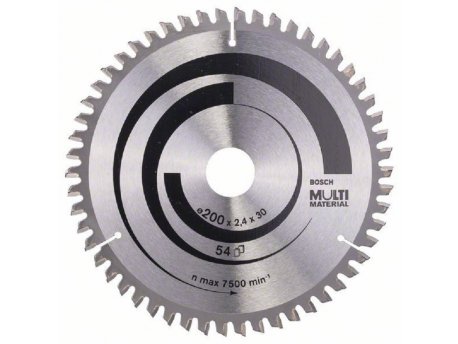 BOSCH List kružne testere Multi Material 200 x 30 x 2.4 mm. 54