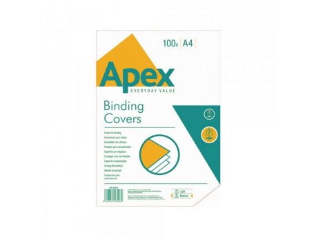 FELLOWES Karton za koričenje APEX 6500901 250gr. A4, bela
